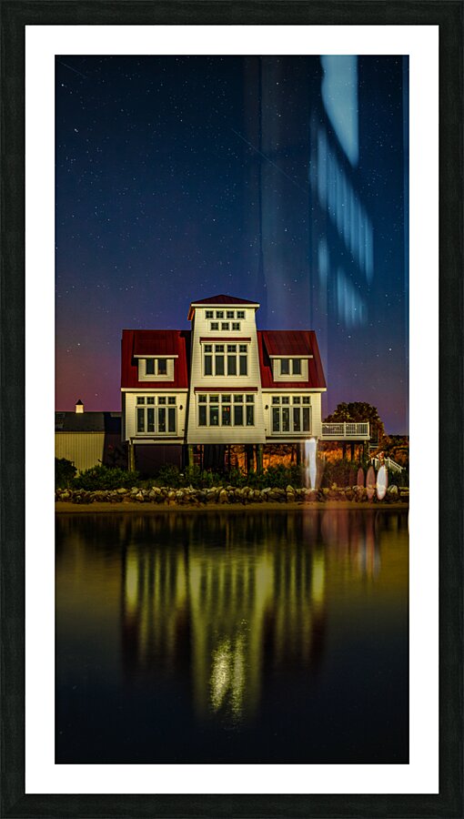 Lighthouse Stars Impression et Cadre photo