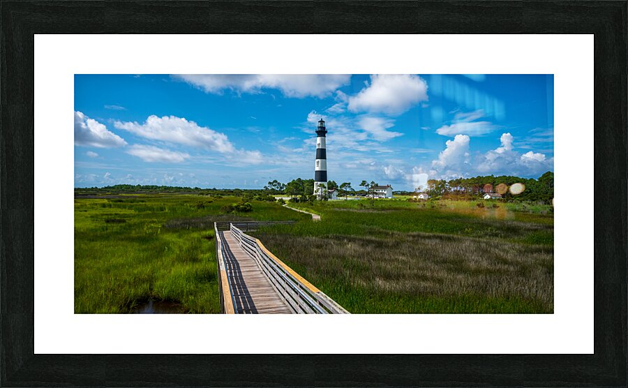 Whispers of Light: Bodie Island Walkway Impression et Cadre photo
