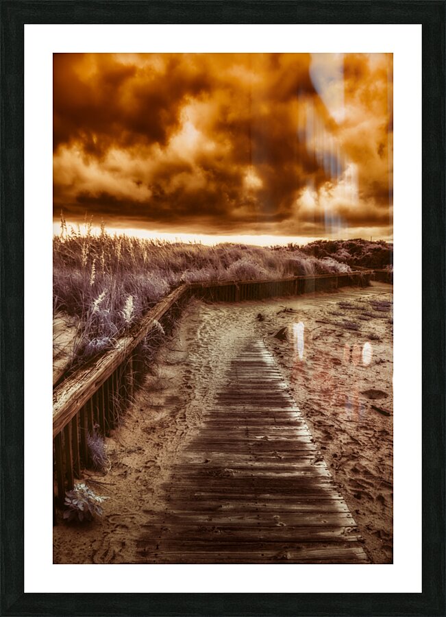 Storm Watch Passage Picture Frame print