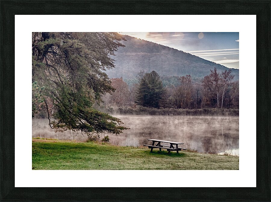 Morning witness Picture Frame print