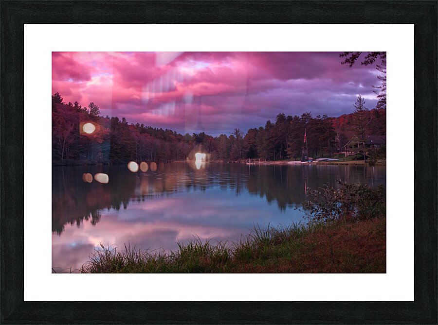 Purple Dawn Impression et Cadre photo