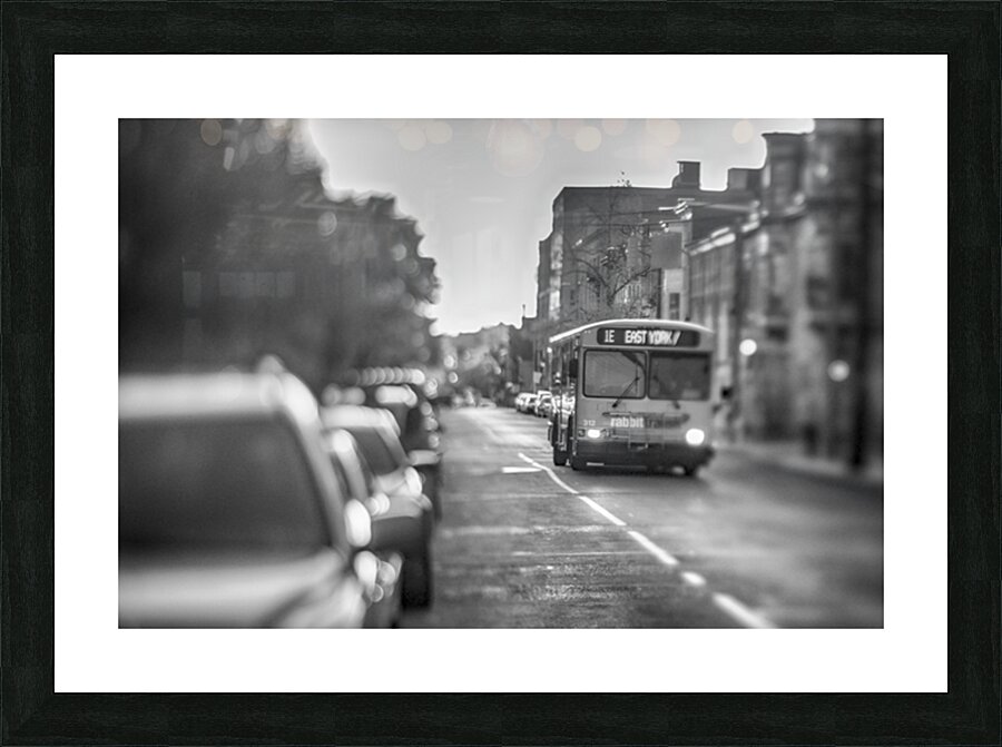 Evening Transit Picture Frame print