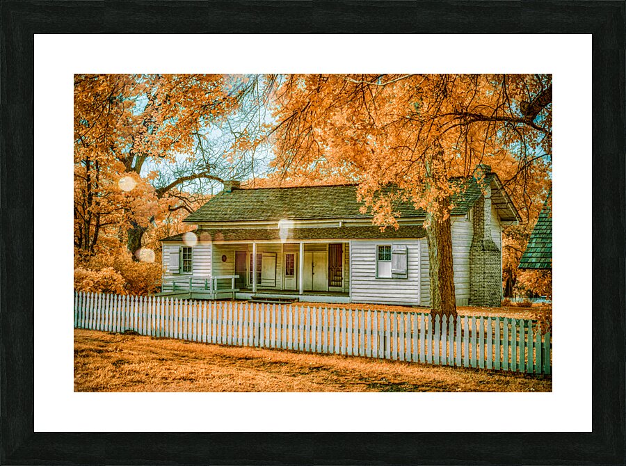 Memories of Home: Sam Houston Lodge Picture Frame print