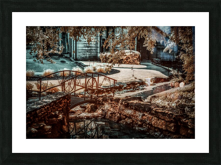 Bridging Past and Present: The Timeless Appeal of Jack Daniels Distillery Bridge Picture Frame print