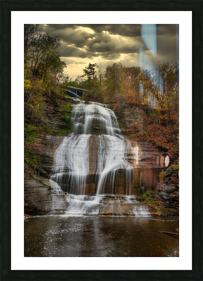 Shequaga Falls NY Picture Frame print