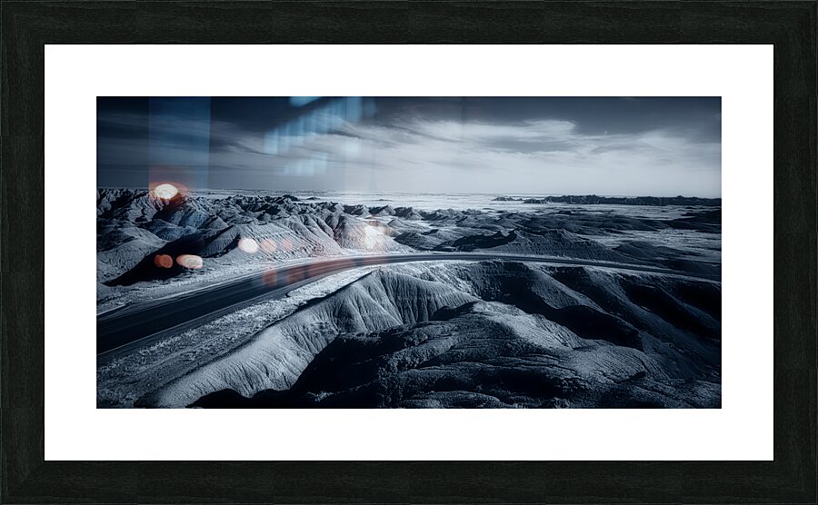 Ominous Road Picture Frame print