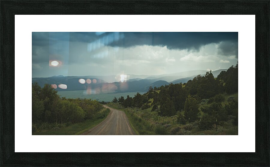 Montana Road -4 Picture Frame print