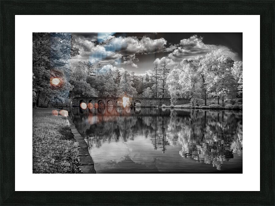 Arches of Tranquility Picture Frame print