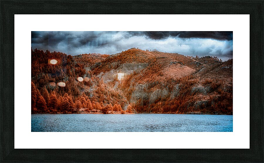 Mystical Mountain Gateway Picture Frame print