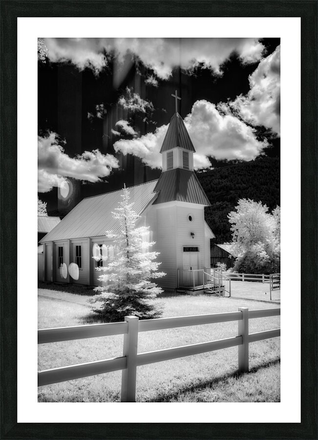 Spiritual Splendor: Seraphic Sanctuary Picture Frame print