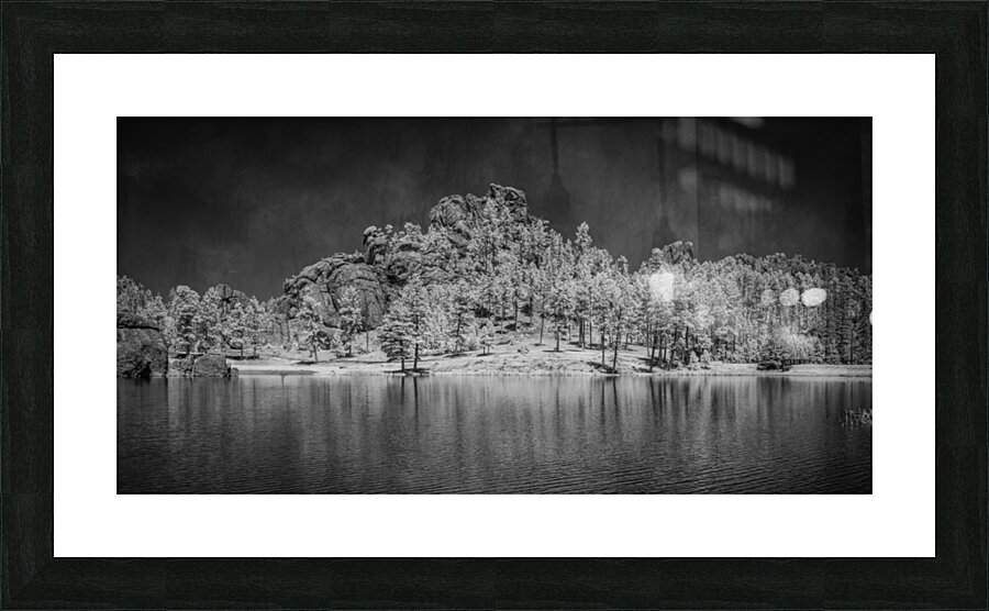 Mystic Shores: A Sylvan Lake Symphony Picture Frame print