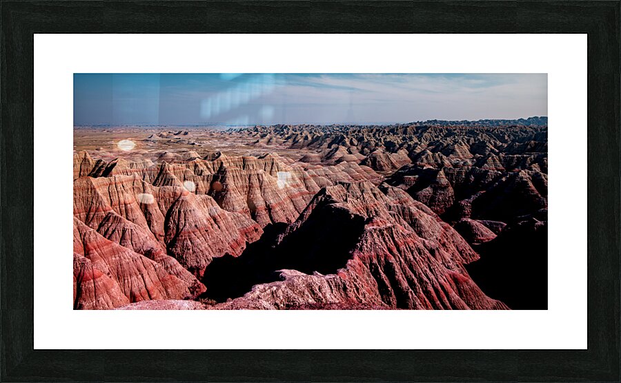 Mineral Symphony: Exploring the Badlands of South Dakota Picture Frame print