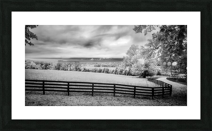 Silent Echoes of History: Exploring Appomattox Courthouse Battlefield Picture Frame print