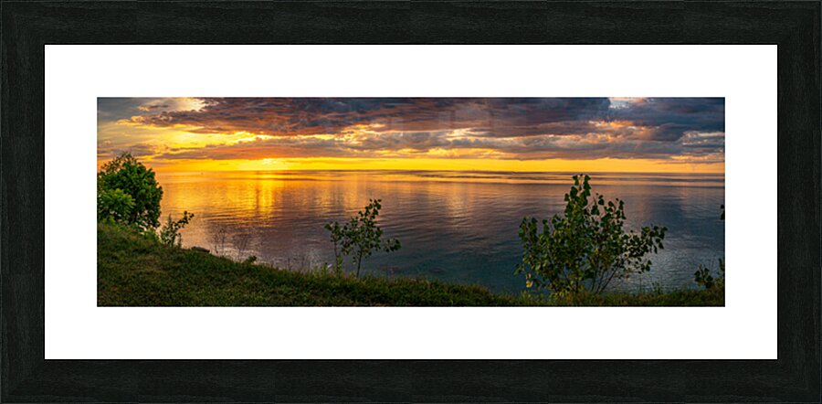 Torontos Golden Hour Picture Frame print