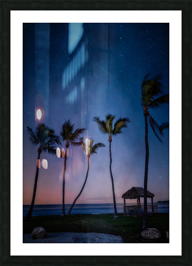 Starry Night at Sunshine Picture Frame print