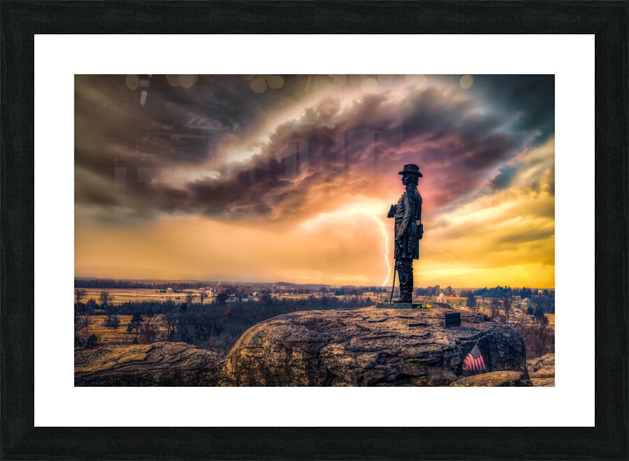 Stormy Survey Impression et Cadre photo