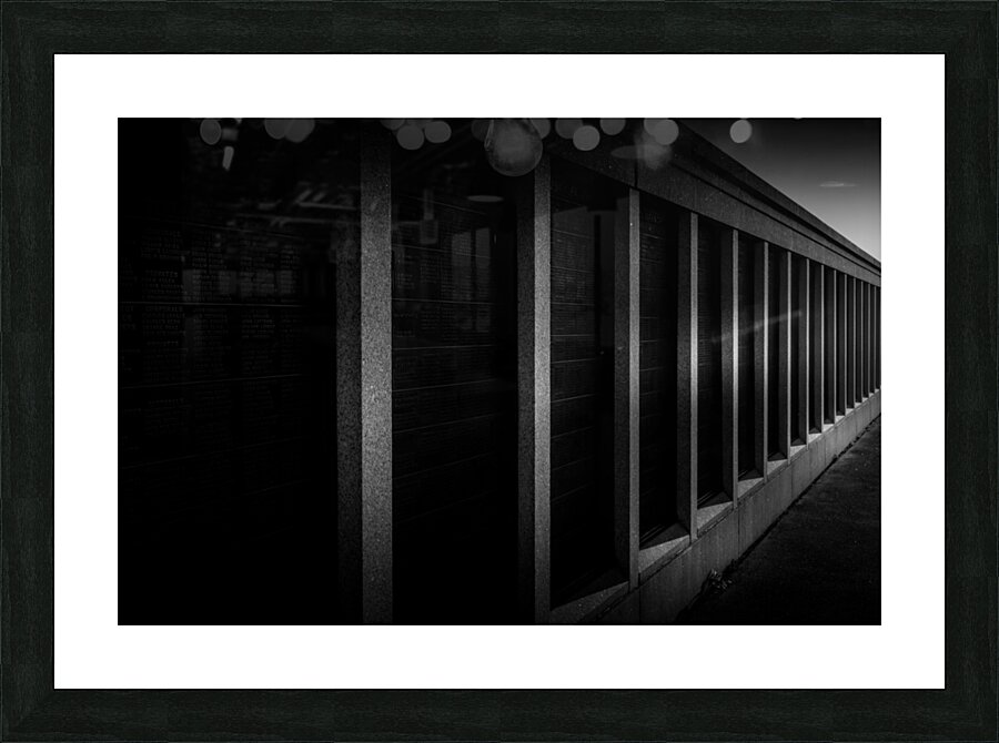 Eternal Remembrance: Dawn at the PA Monument Picture Frame print