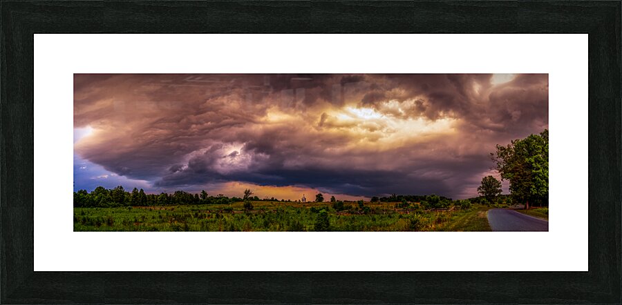 Tempestuous Tranquility  Picture Frame print