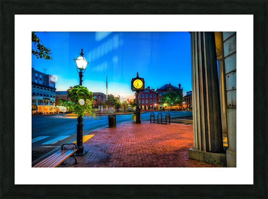 Timeless Dawn in Gettsyburg Picture Frame print