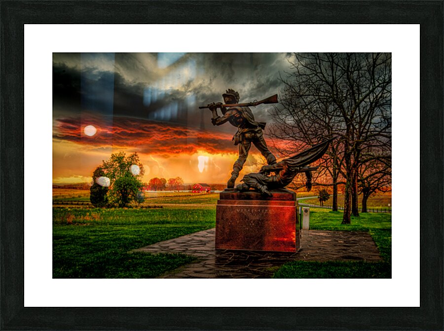 Warriors of the Whirlwind: Mississippi Storm Picture Frame print
