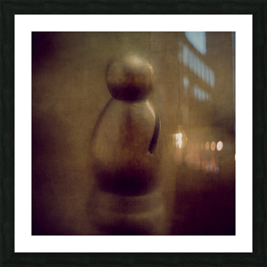 Weathered Bishops Crown Picture Frame print