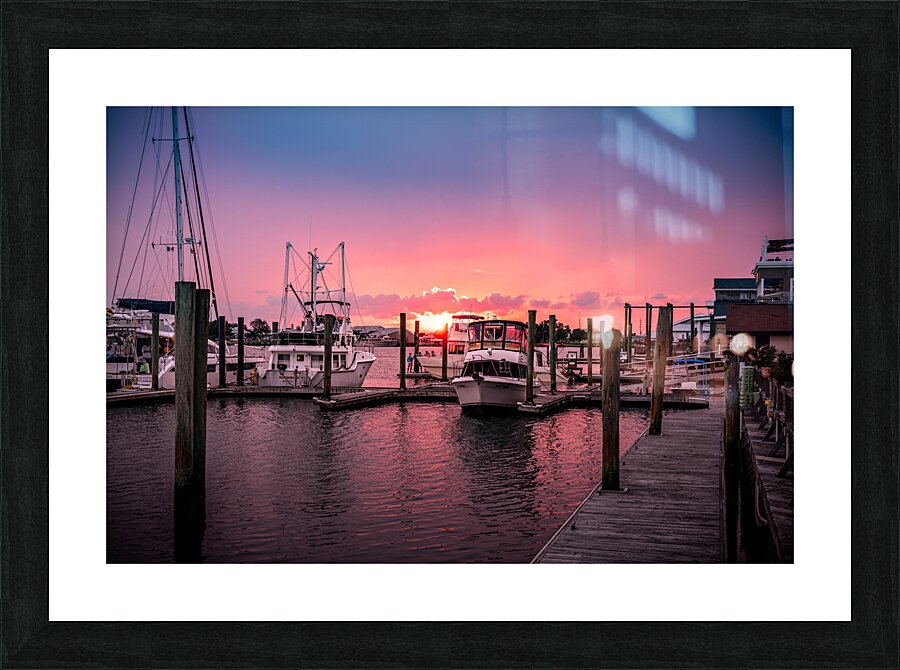 Dreamy Drifts: A Pictorial Romance in Beauforts Haven Picture Frame print