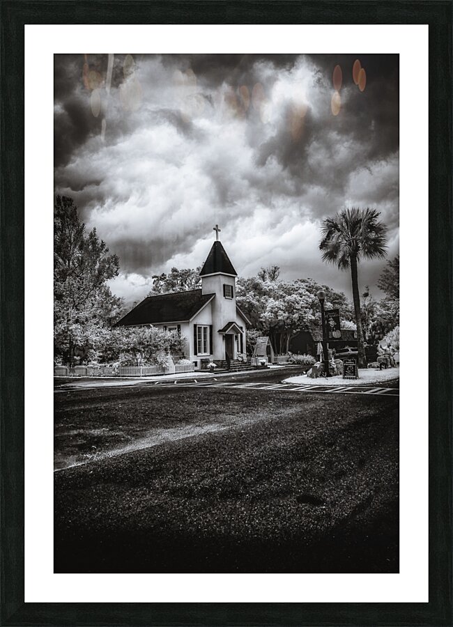 Spiritual Splendor: Holy Storm Picture Frame print