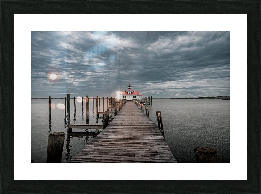 Whispers of Light: Mysterious Manteo Impression et Cadre photo