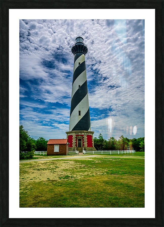 Whispers of Light: Chasing Light at Hatteras Picture Frame print