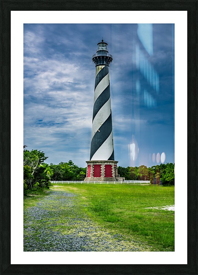 Whispers of Light: A Journey to Hatteras Lighthouse Picture Frame print