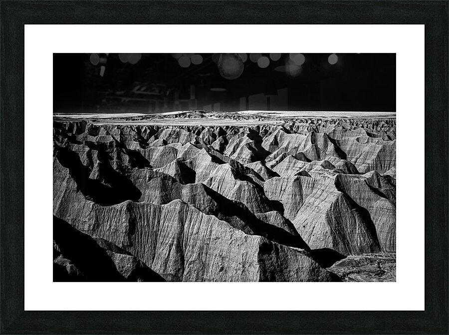 Shadows of the Earth: Silhouetted Sentinels Picture Frame print