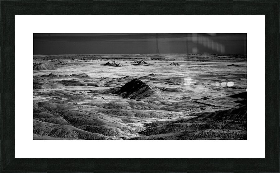 Shadows of the Earth: Little Badlands Picture Frame print