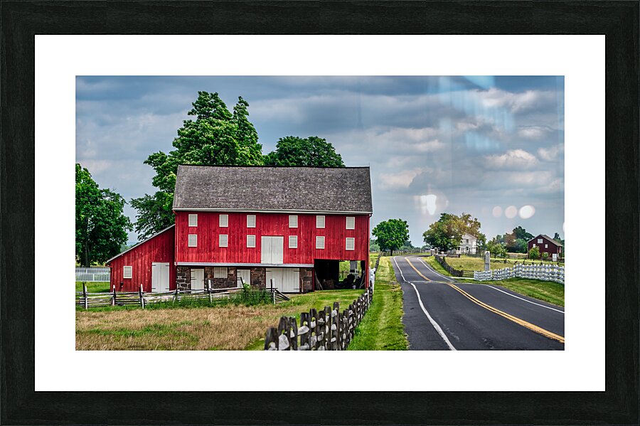 The Sherfy Barn: Roadside Charm Picture Frame print