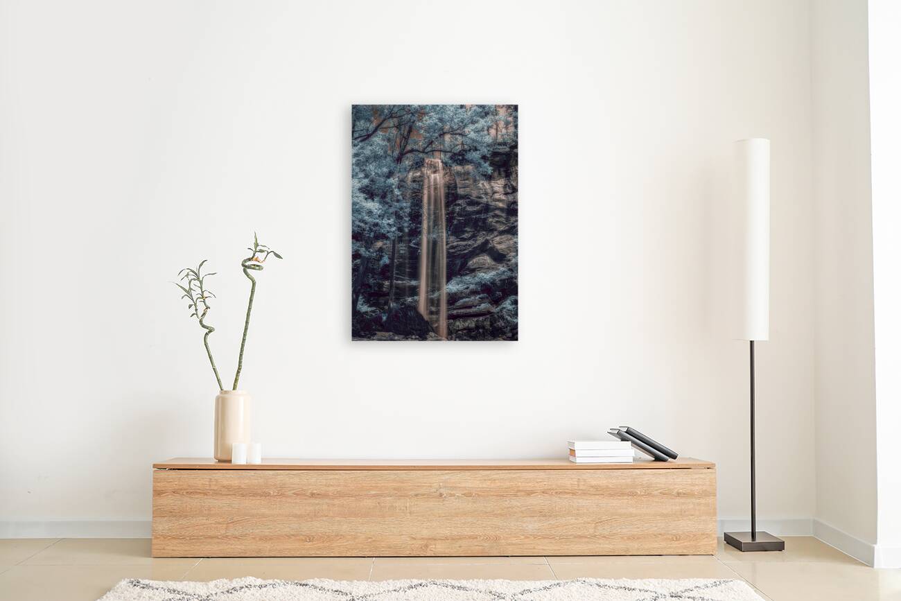 Tranquil Veil - Blue Falls Reproduction