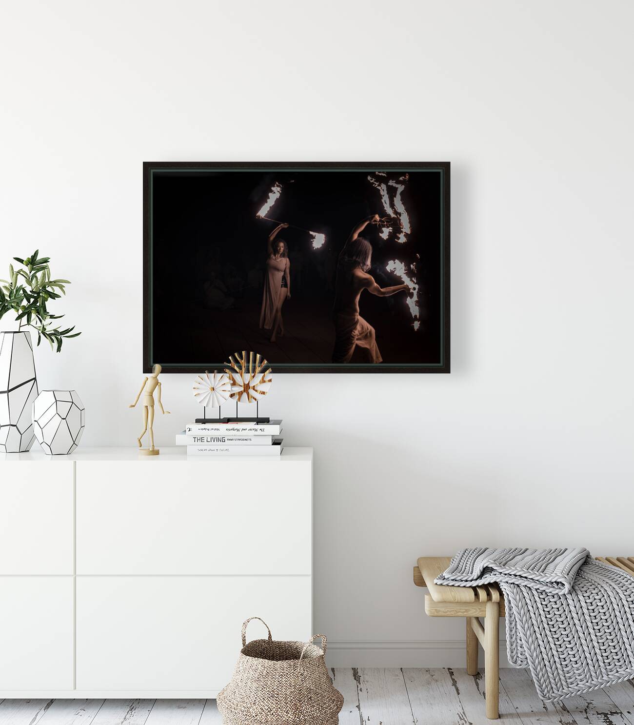 Torchlit Ballet Duo Reproduction