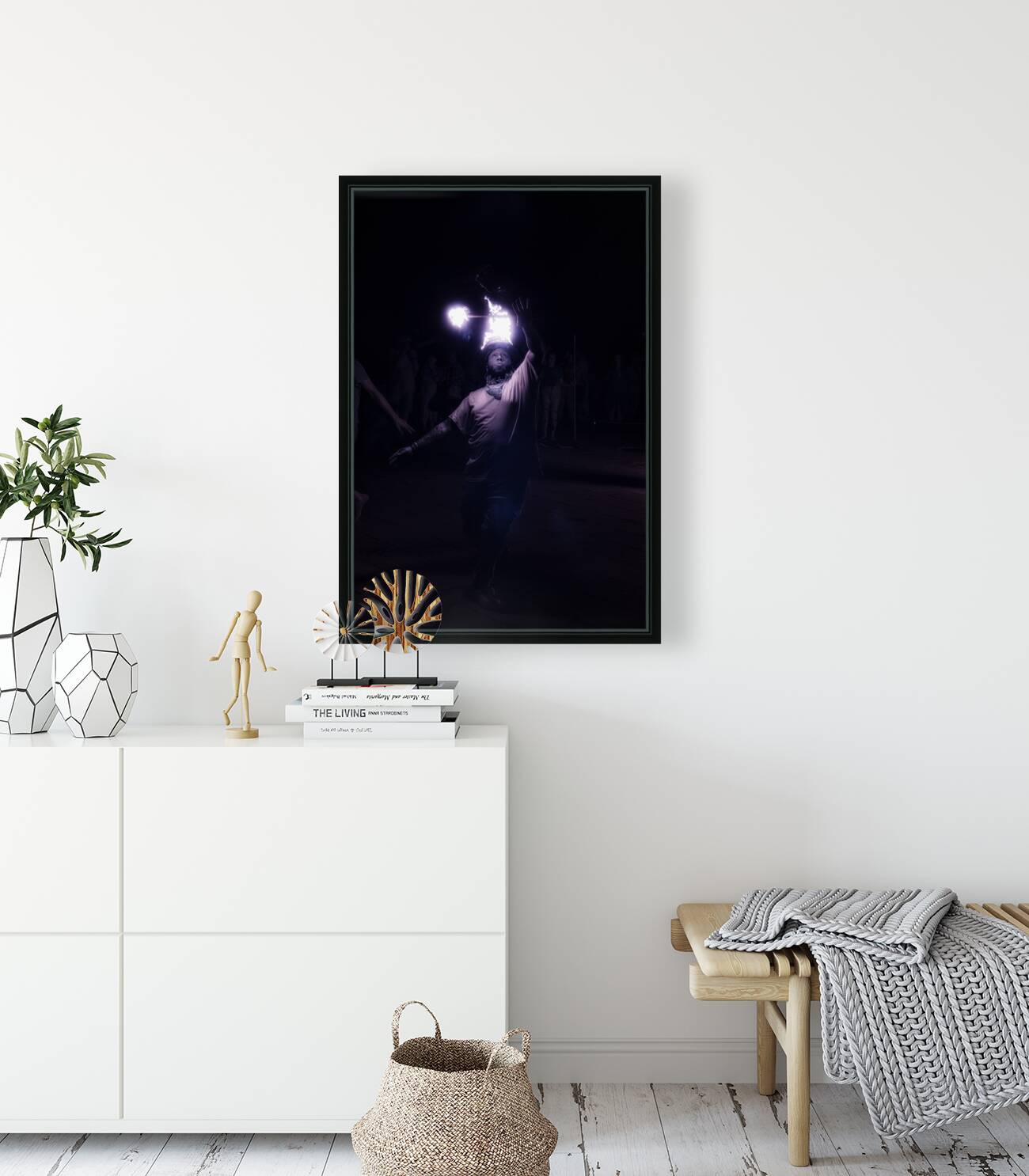 Flame Alchemist in Shadow Reproduction