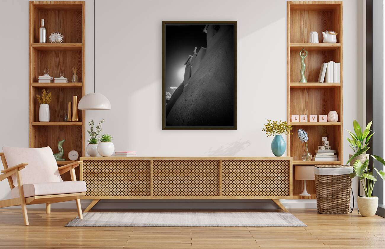 Divine Contours of Taos Reproduction