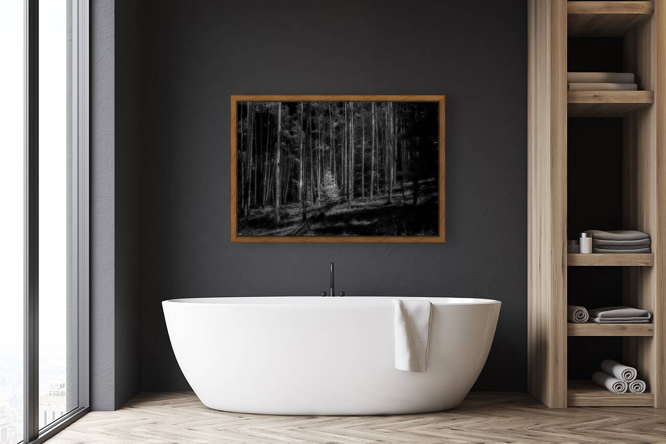 Infrared Luminescence on Artist Road Reproduction