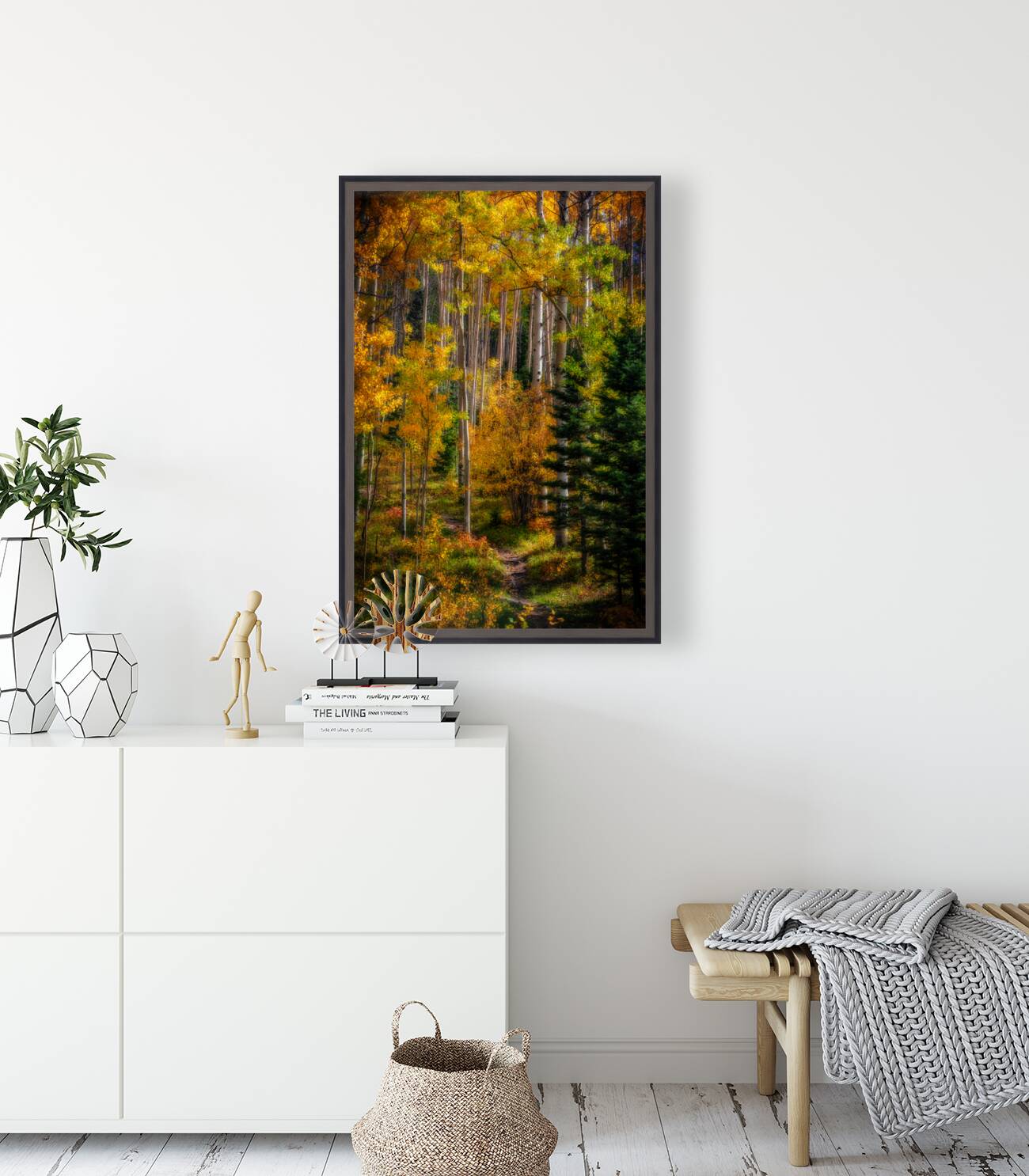 Elegy of Amber Leaves Reproduction