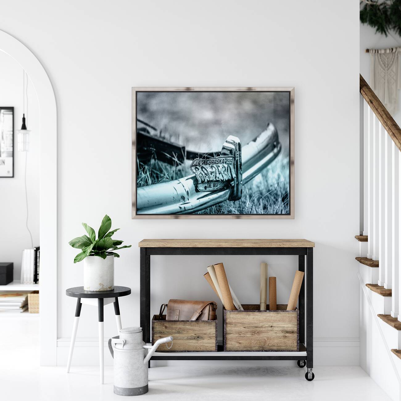 Rustic Relic - Blue Plate Reproduction