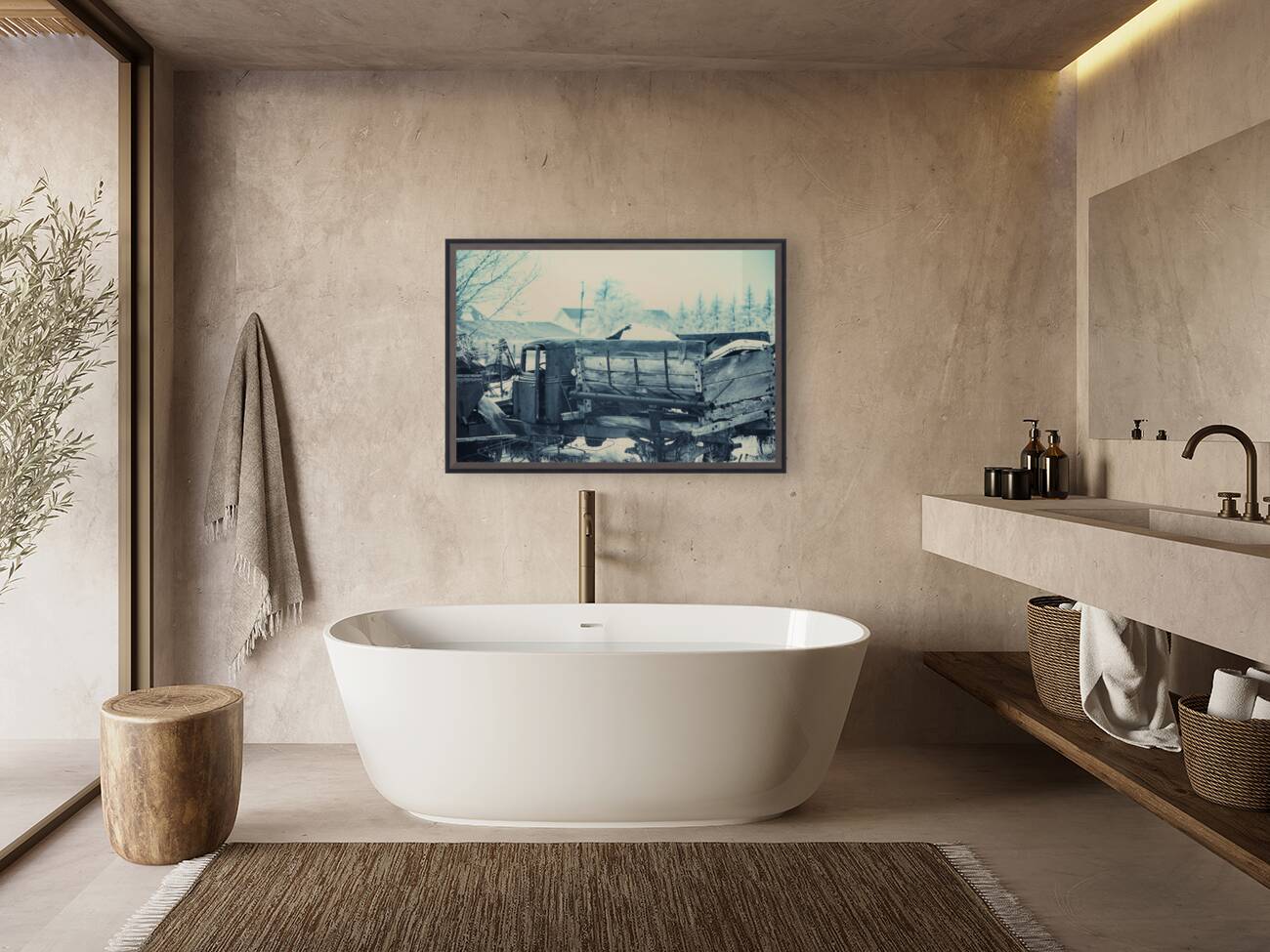 Rustic Relic - Wooden Truck Reproduction