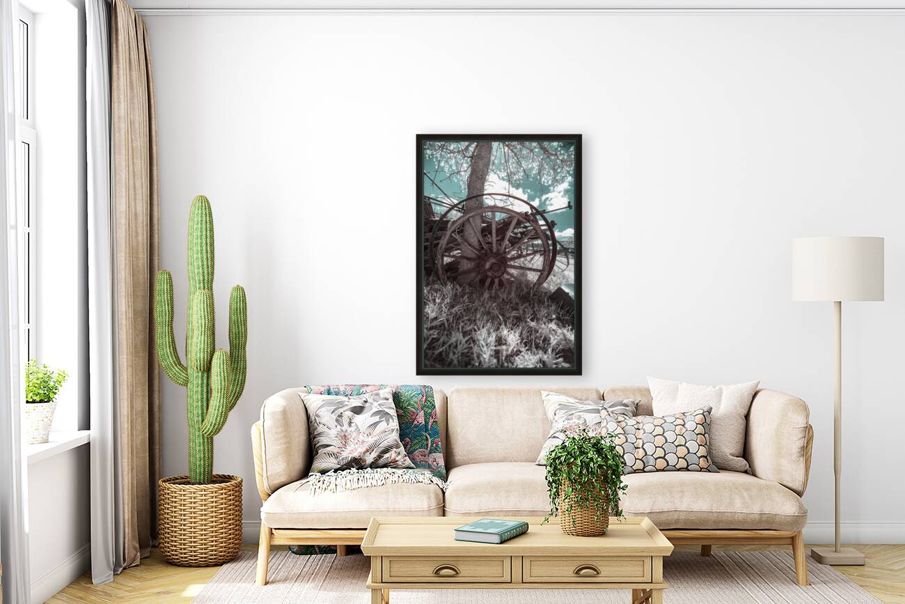 Rustic Relic - Wooden Wheel Reproduction