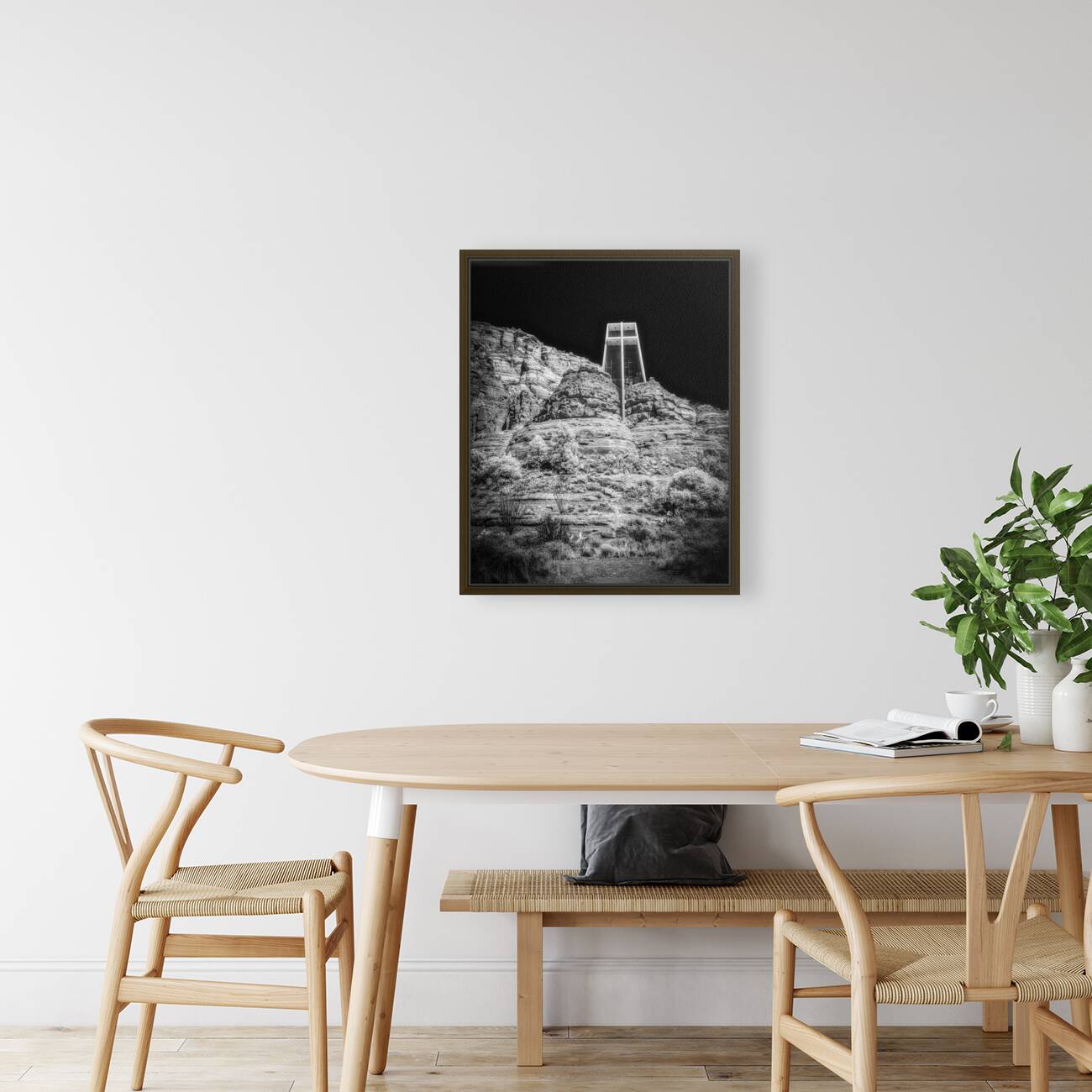 Surreal Stillness in Sacred Shadows Reproduction