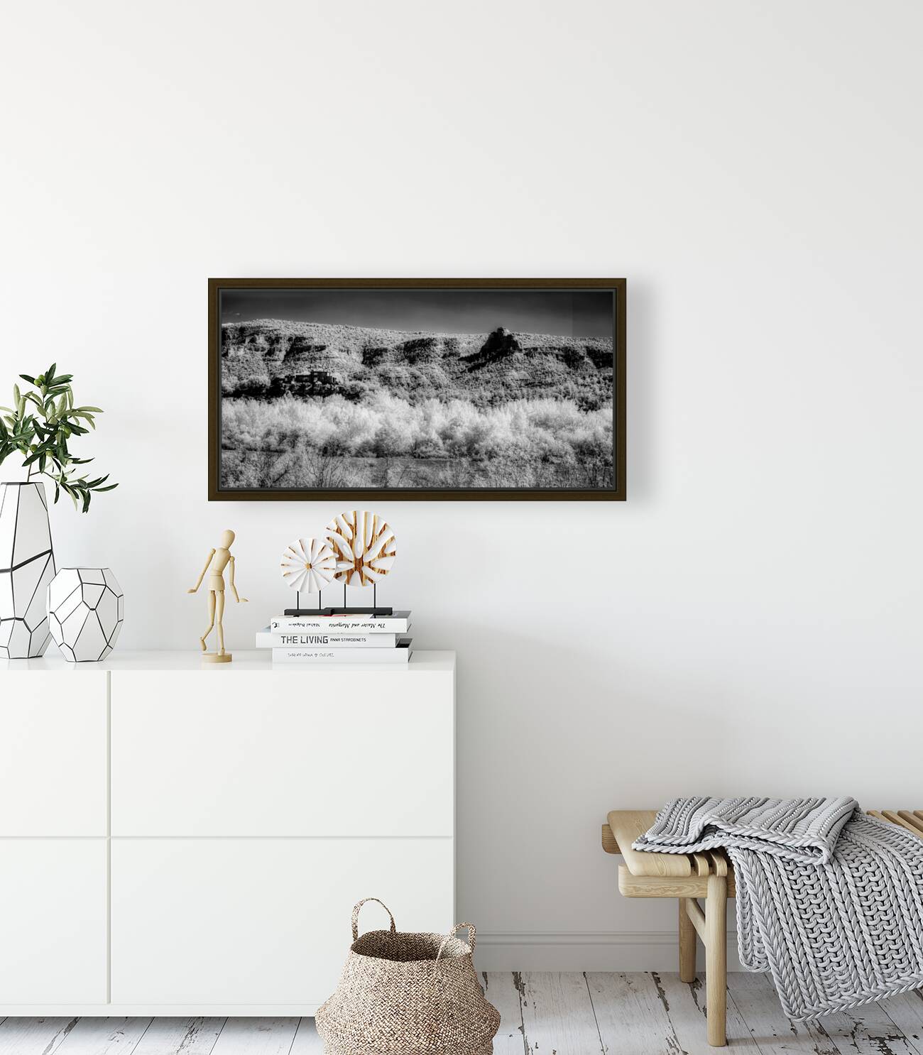 Chiaroscuro of the Forgotten Range Reproduction