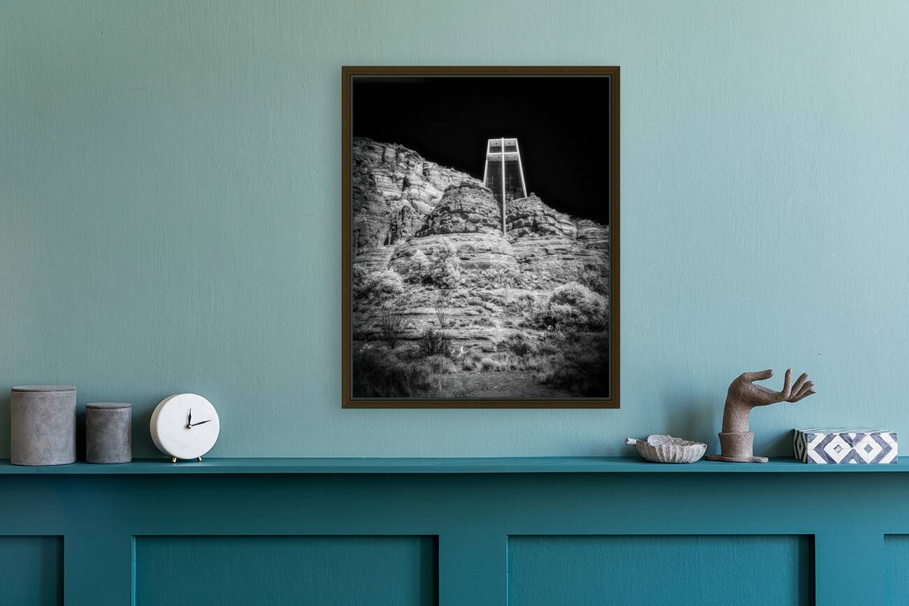 Surreal Stillness in Sacred Shadows Reproduction