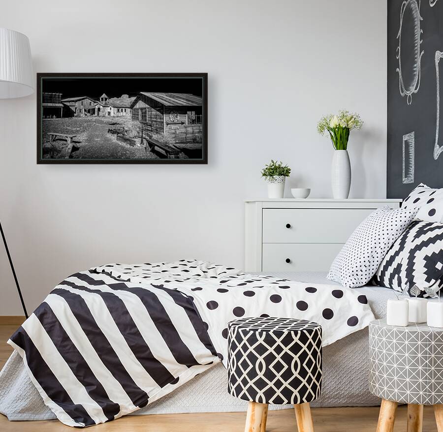 Bell Tower Echoes in a Ghostly Street Reproduction