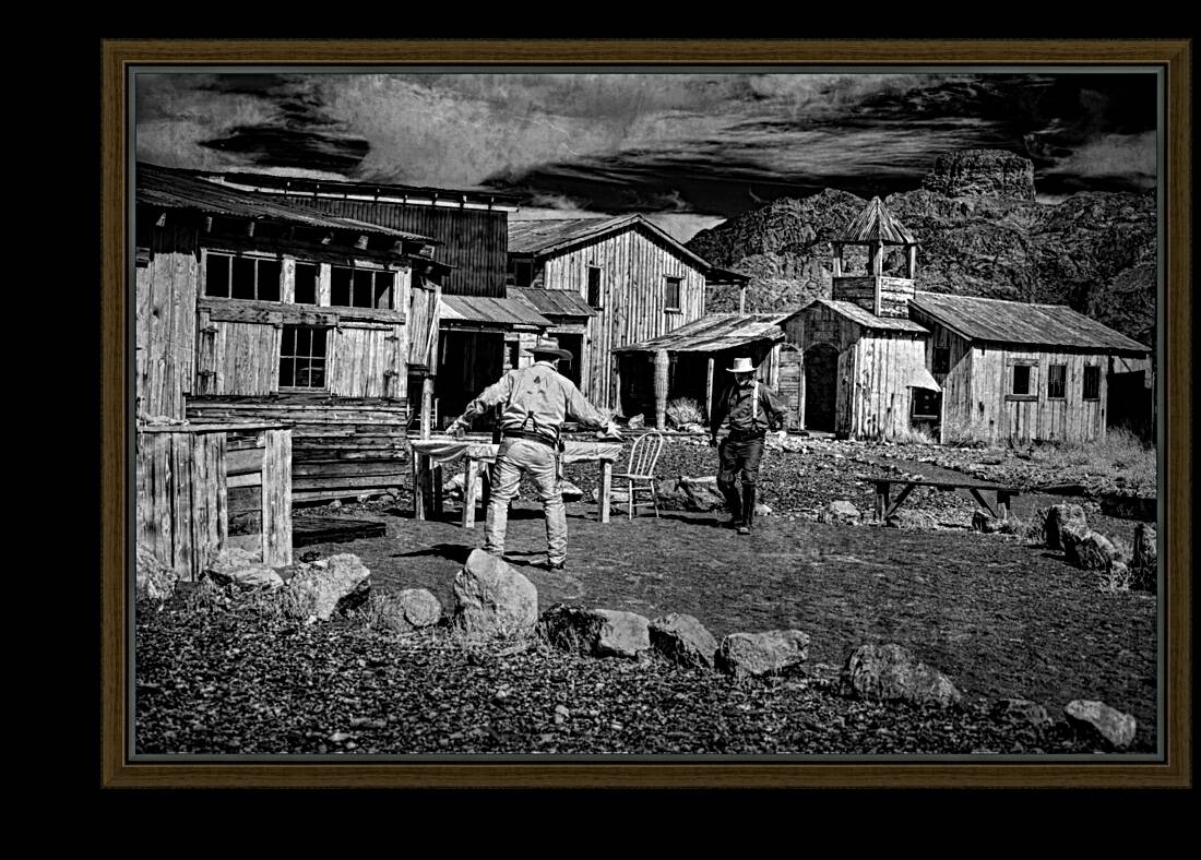 Cowboys in the Clouds of Time Reproduction