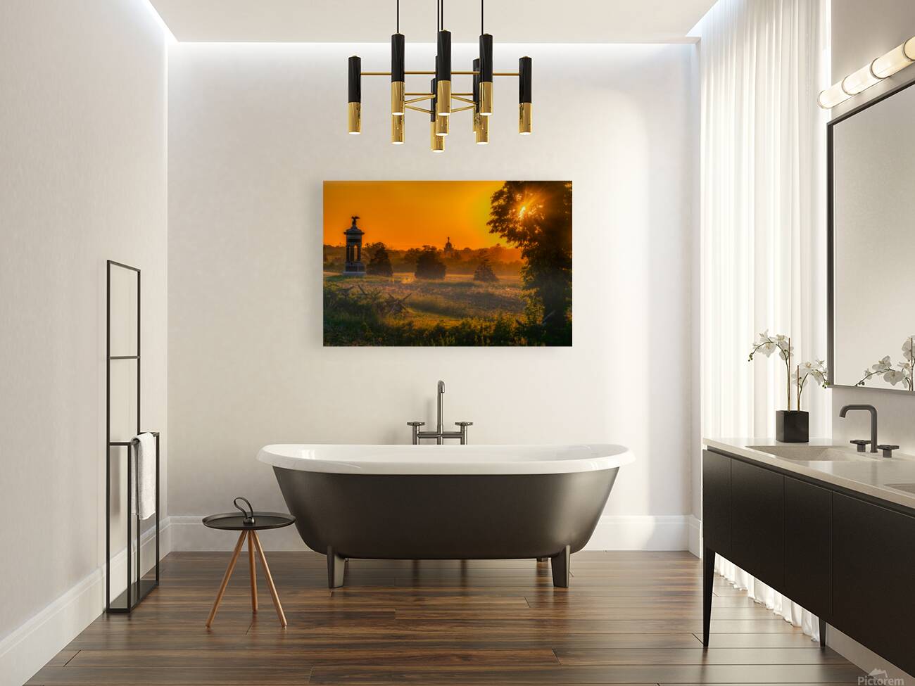 Sacred Dawn at Gettysburg Reproduction