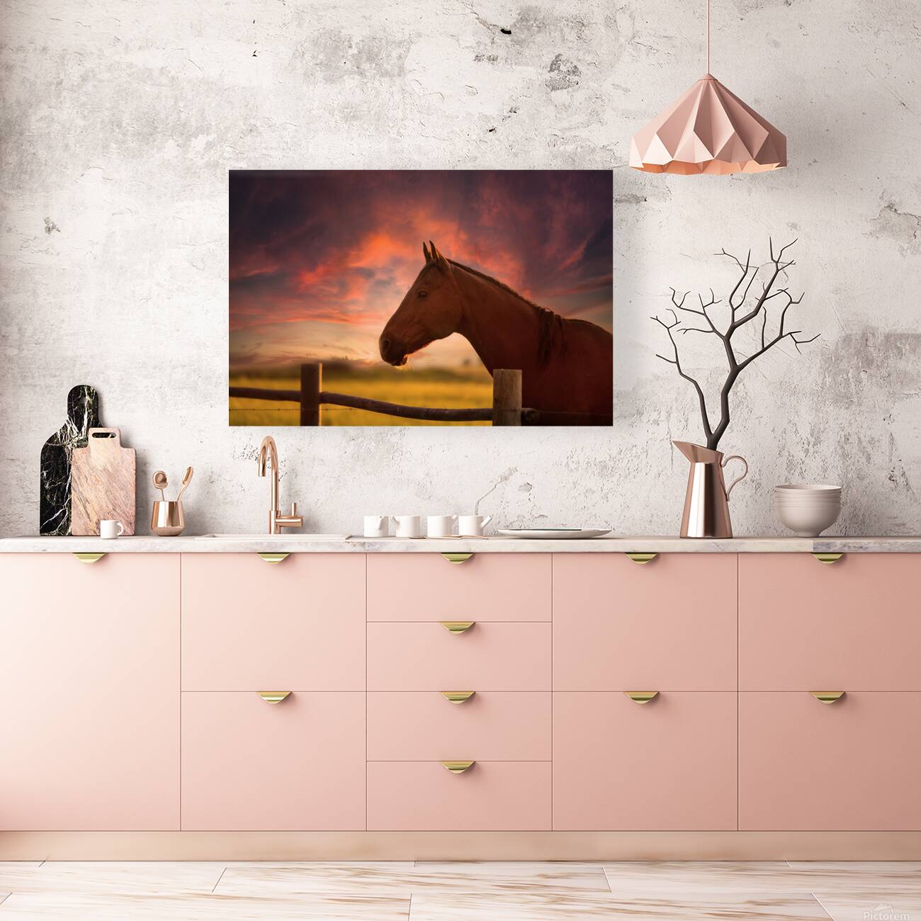 Dreams Beyond the Fence Reproduction