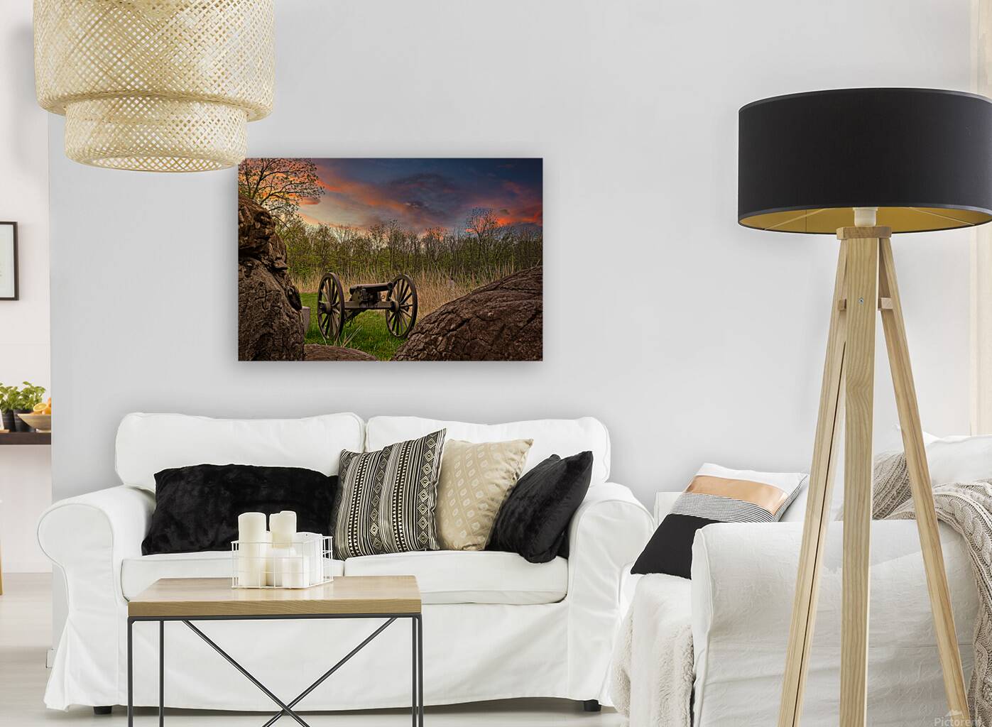 Sunset Cannon Reproduction